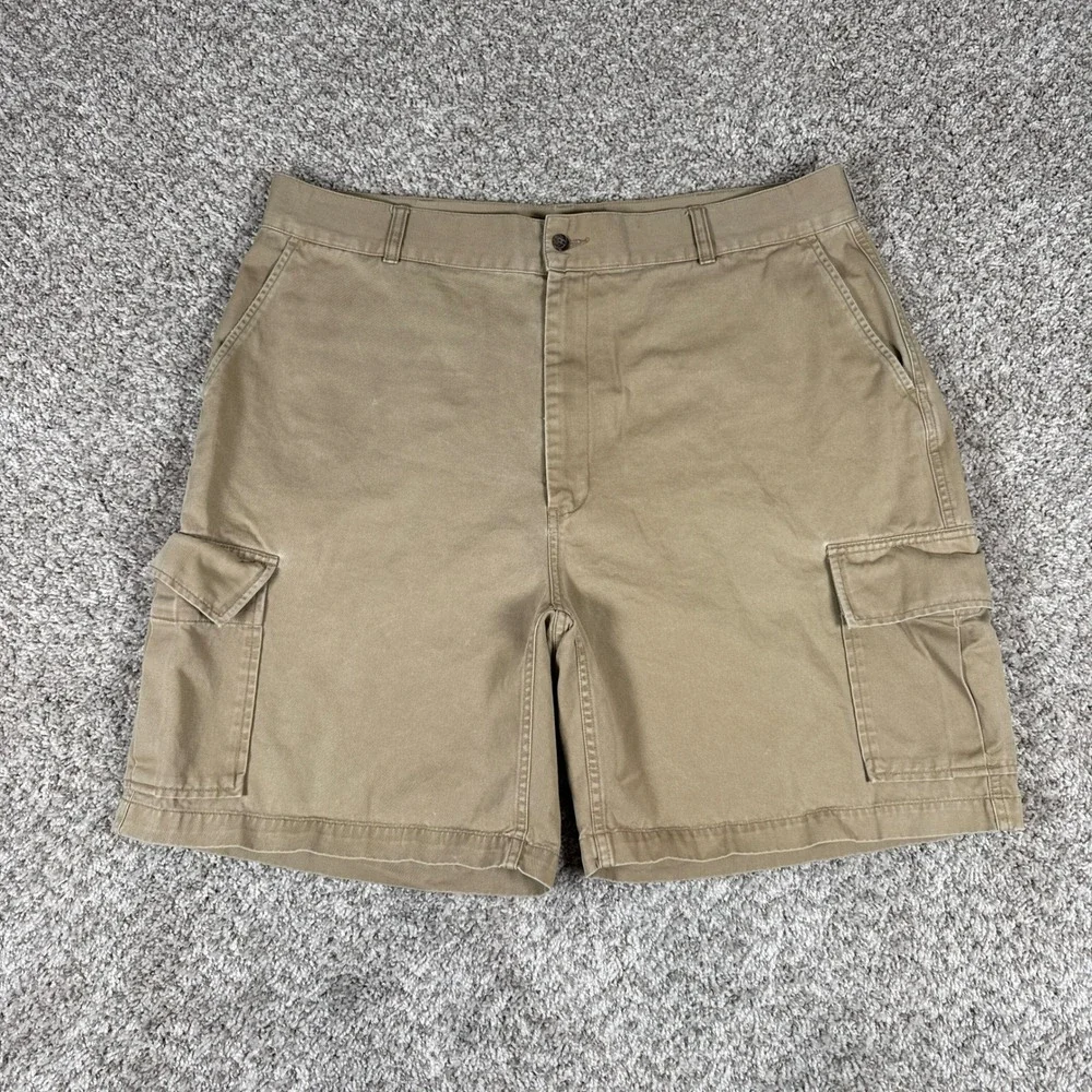 Polo Ralph Lauren Shorts Mens 36 Brown Tan‎ Cargo Fatigue Battle Gorpcore